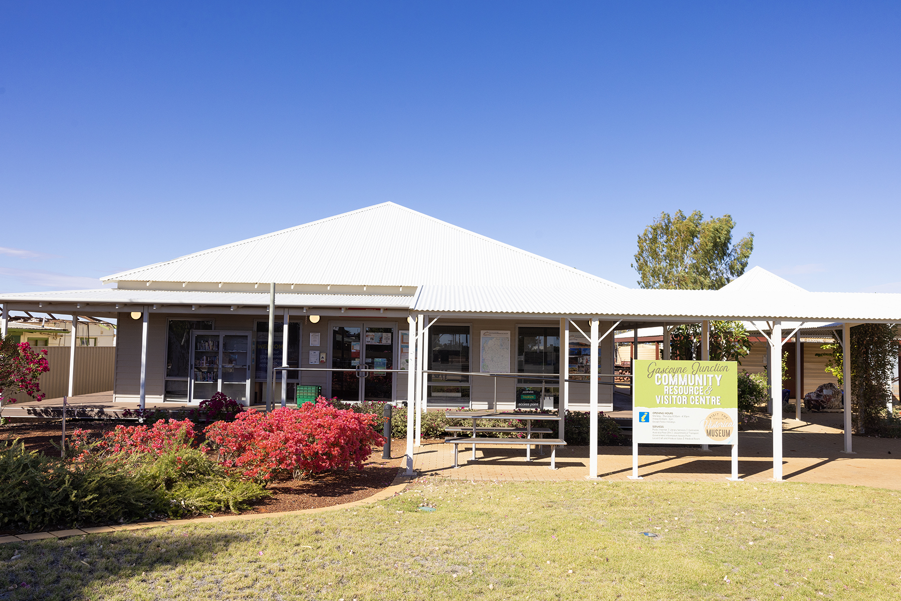 Gascoyne Junction Community Resource & Visitor Information Centre Outside Building