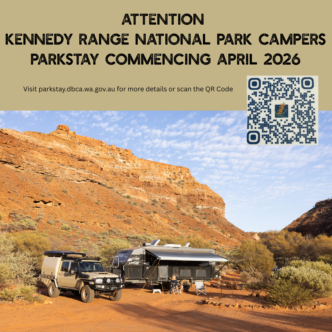 Online Bookings from April 2026 for Temple Gorge Campground at Kennedy
