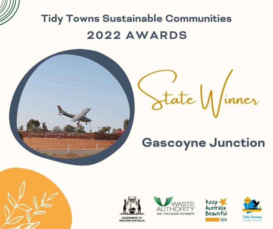 Gascoyne Junction named State Winner in Tidy Towns Sustainable